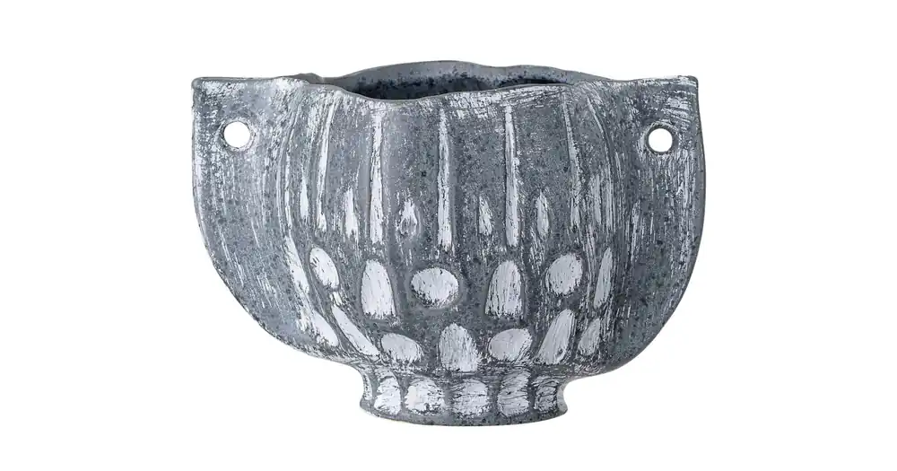 Kameninový květináč Oney Blue 18,5 cm Poslední Šance