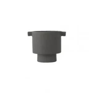 Kameninový květník Inka Pot Anthracite 10,5 cm Autentický