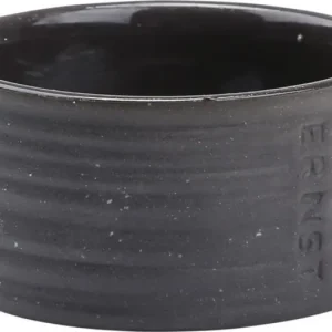 Horká Nabídka Kameninový svícen na čajovou svíčku Ernst DarkGrey
