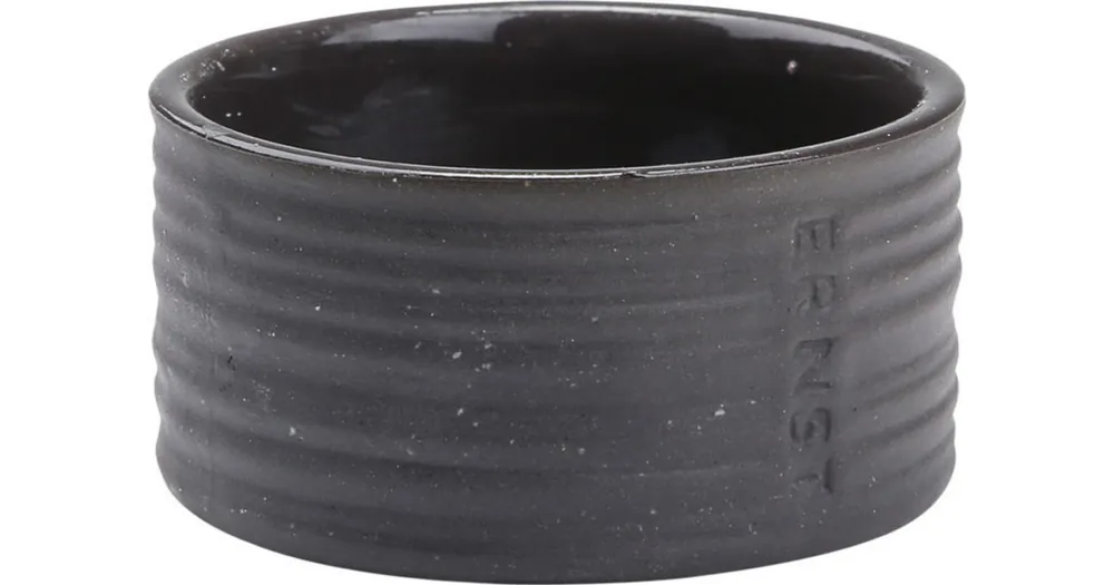 Akční Cena Kameninový svietnik na čajovú sviečku Ernst DarkGrey