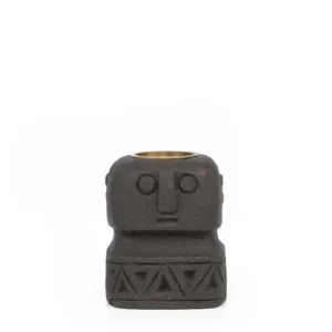 Novinka Kamenná socha / svietnik Sumba Stone 26 - 8 cm