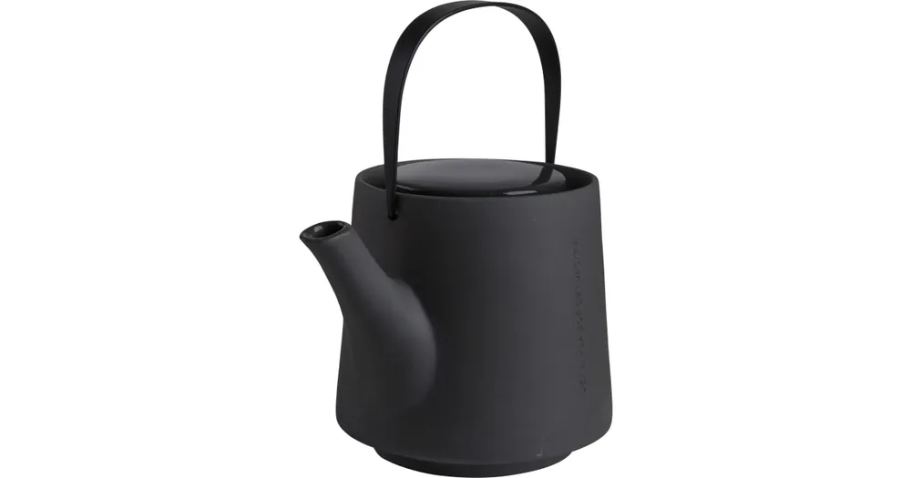 Horká Nabídka Keramická čajová kanvica Tekanna Dark Grey