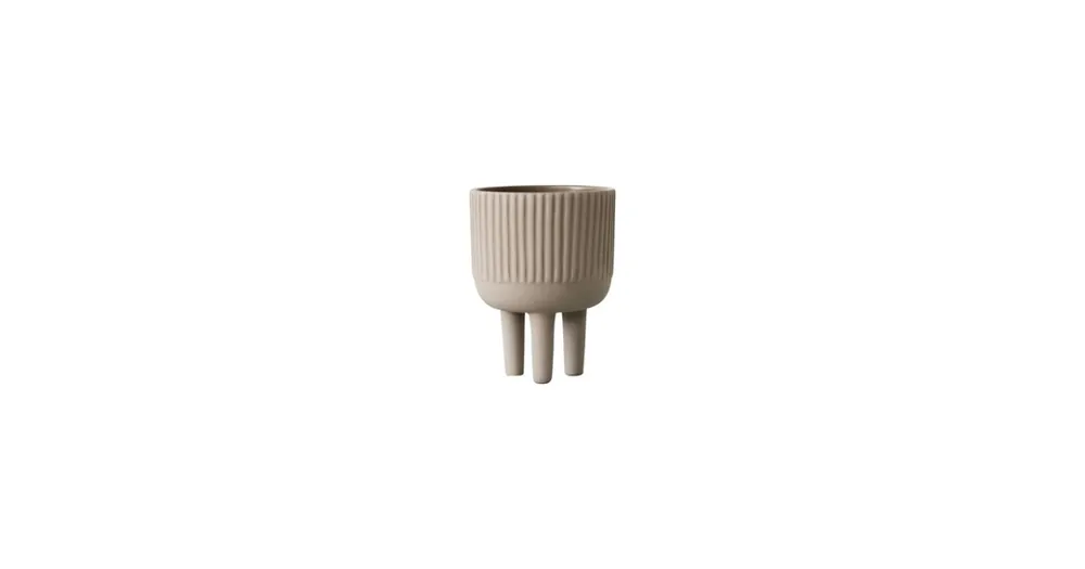 Květník na nožkách Bowl Terracotta Grey S Vysoce Kvalitní