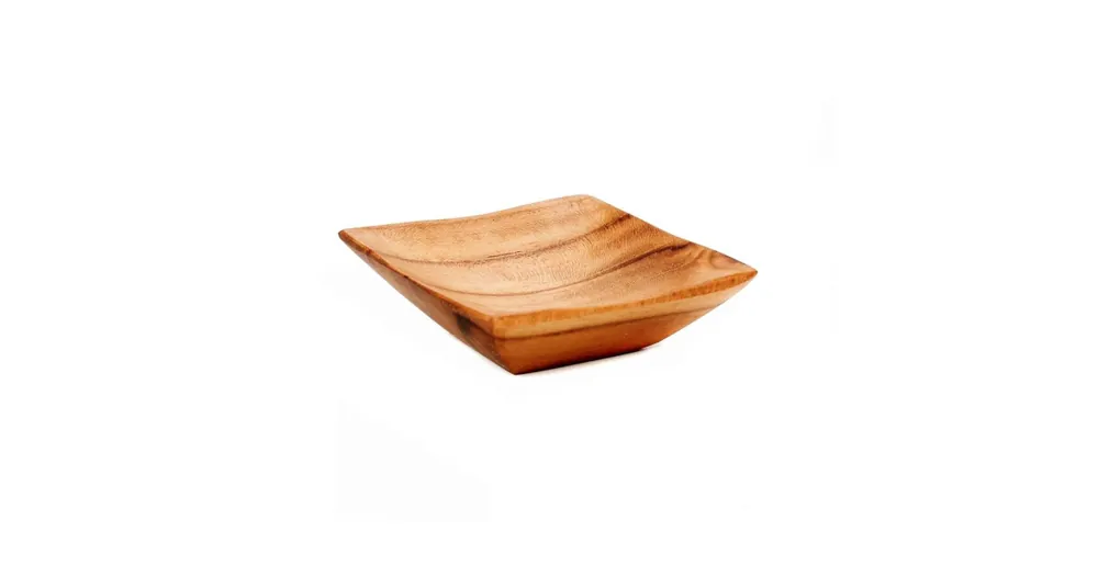 Levný Miska z teakového dřeva Teak Root Salt Tray 6 cm