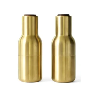 Mlýnky Bottle Brushed Brass – set 2 ks Akční Cena