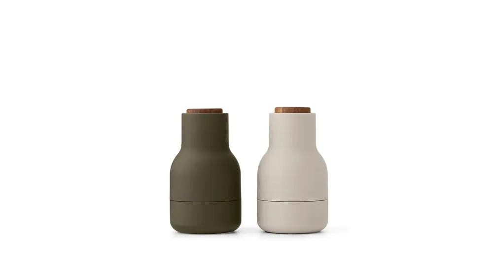 Mlýnky Bottle Hunting Green/Walnut Small – set 2 k Finální Výprodej