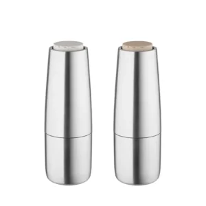 Nová Kolekce Mlýnky Salpi Stainless Steel - set 2 ks