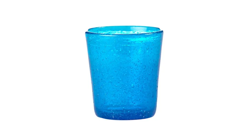 Modré sklo Bubble Ověřený