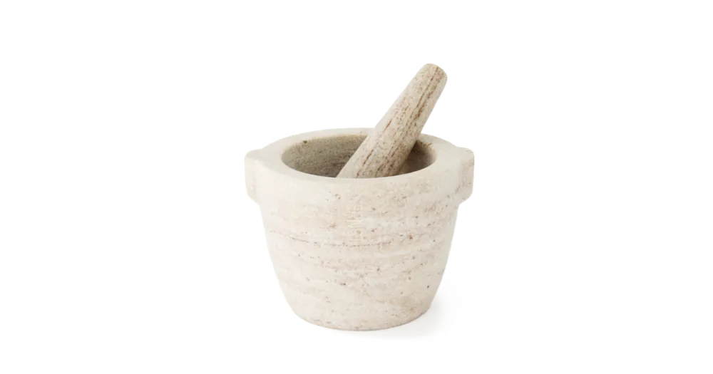 Nakupujte Hned Mramorový hmoždíř s tloučkem Mortel 12 cm