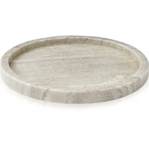 Mramorový podnos Marble Round Brown 22 cm Top Prodej