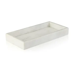 Vrácení Zdarma Mramorový podnos Marble Tray White 30x15 cm