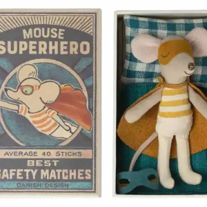 Dokud Zásoby Vydrží Myšiak v krabičke od zápaliek Super Hero Mouse II