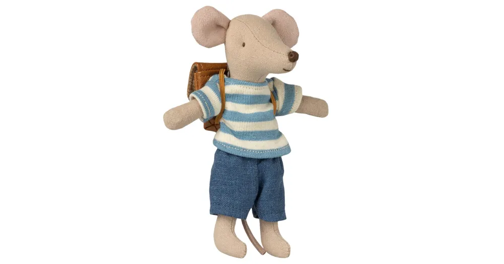 Myška s batůžkem Tricycle Big Brother Blue Cenová Bomba