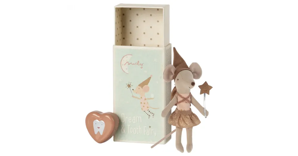 Myška s krabičkou na zoubky Tooth fairy Sezónní Sleva