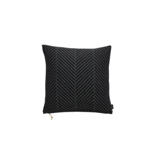 Top Prodej Nadýchaný vankúš Herringbone black