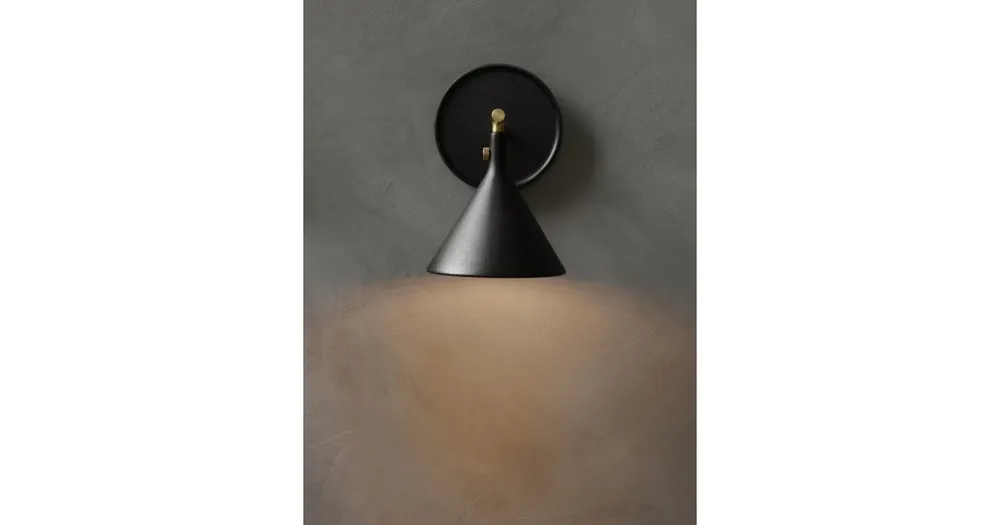 Vysoce Kvalitní Nástěnná lampa Cast Sconce Black