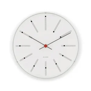 Levný Nástěnné hodiny Bankers White 29 cm