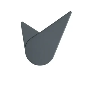 Must-Have Nástěnné hodiny Birdie Dark Grey