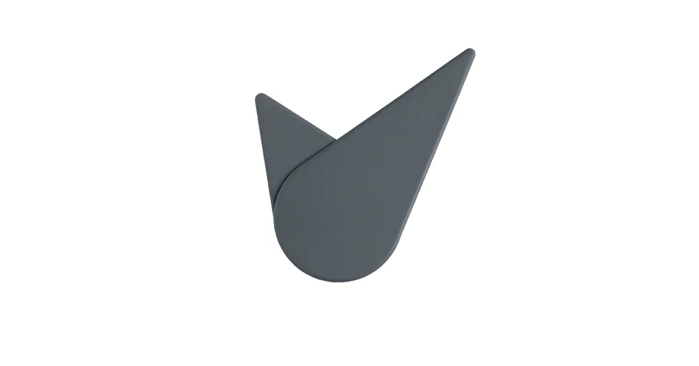 Must-Have Nástěnné hodiny Birdie Dark Grey