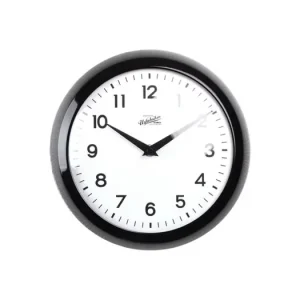 Nástěnné hodiny Folke Black 24 cm Jen Po Omezenou Doba