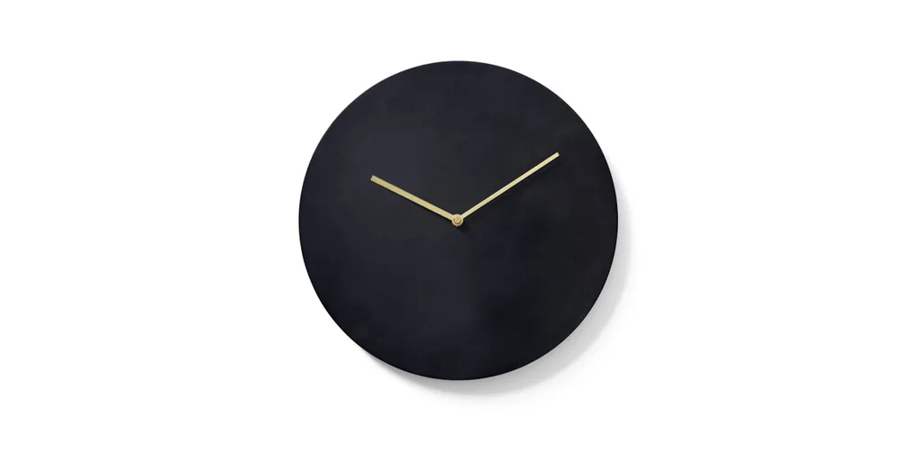 Omezená Nabídka Nástěnné hodiny Norm Wall Clock Black