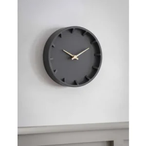 Horká Nabídka Nástenné hodiny Raven Dark Grey