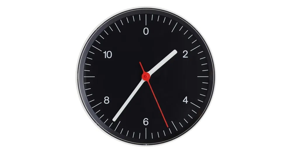 Cenový Hit Nástenné hodiny Wall clock Black 26,5 cm