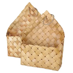 Oblíbený Nástěnné úložné košíky Freja Nature - set 2 ks