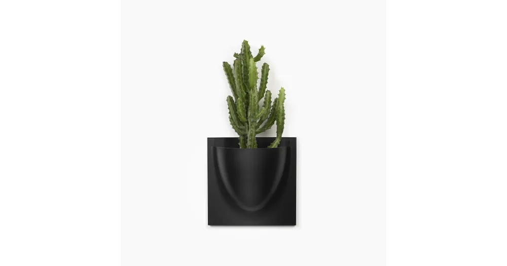 Nástěnný květináč VertiPlants BIO Black 30 cm Autentický