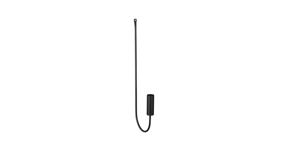Sleva Nástenný svietnik Ljus Black 40 cm