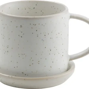 Značkový Šálka s podšálkou Ernst Beige Dots 7 cm