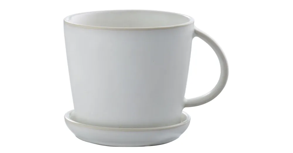 Šálek s podšálkem Ernst White 8,5 cm Víkendová Akce