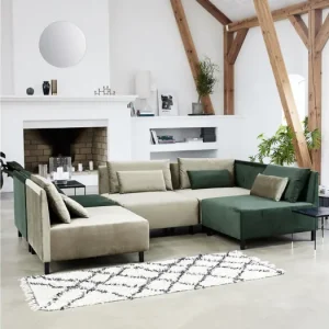 Sivý koberec Riba 200x90 cm Nejlepší Cena