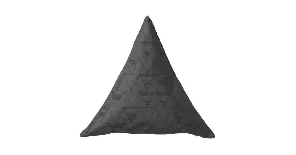 Šedý polštář Triangle Top Prodej