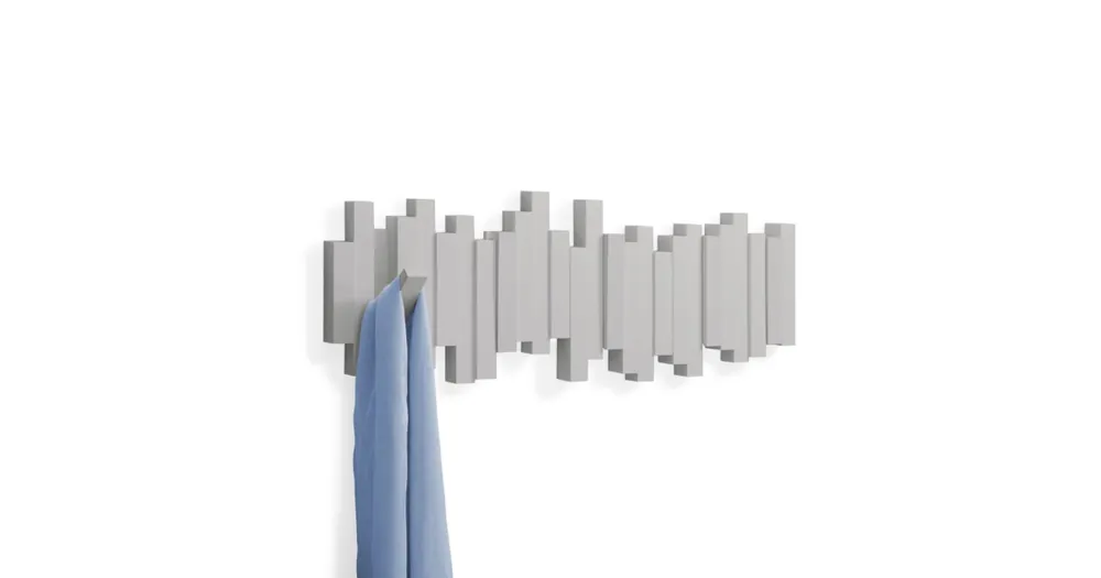 Šedý sklápěcí věšák Sticks Ihned K Objednání