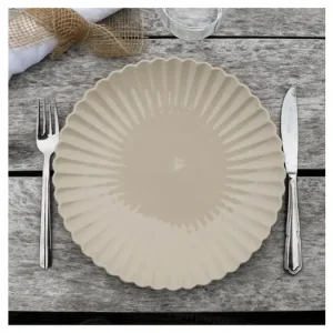 Servírovací tanier Flora Beige 26 cm Top Prodej