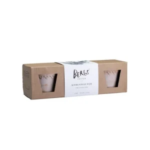Super Cena Set 3 ks květináčů Kobenhavner Raw Rosa 10 cm