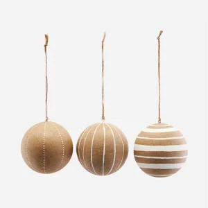 Set 3 ks vianočných ozdôb Craft White 10 cm Koupit Online