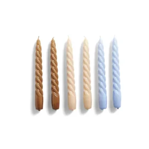 Rychlé Dodání Set 6 ks svíček Twist Caramel Peach Lavender
