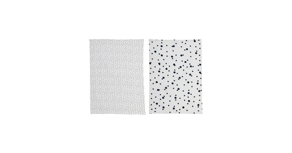 Set bavlněných kuchyňských utěrek White Sezónní Sleva