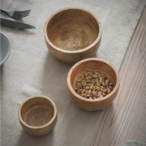 Výhodná Nabídka Set dřevěných misek Midford Mango Wood - 3 ks