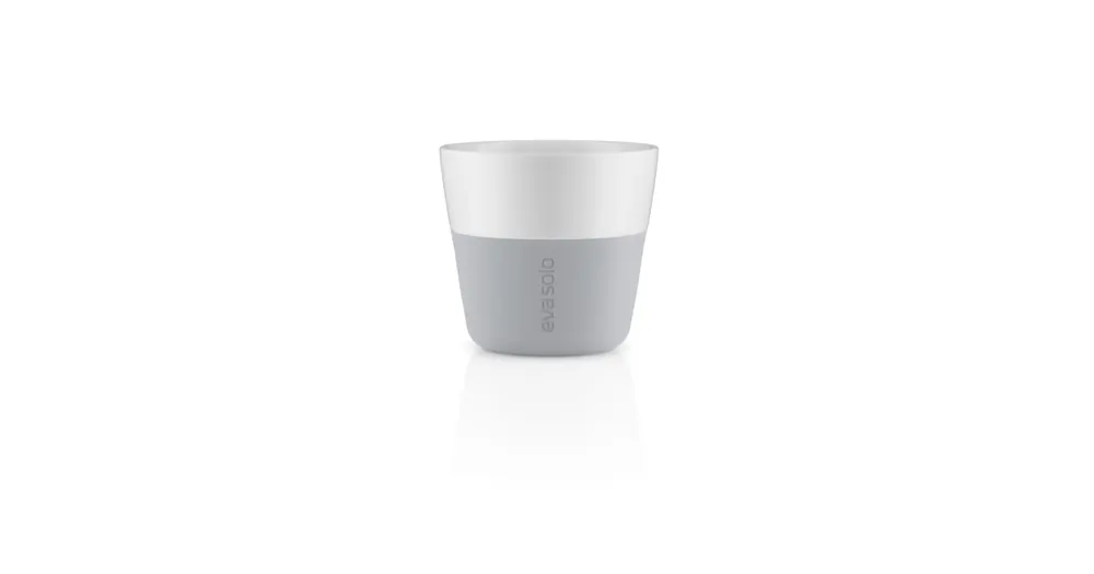 Autentický Set termohrnčekov Lungo Marble Grey 230 ml, 2 ks