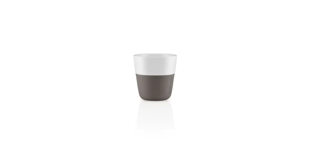 Set termohrnků na espresso Taupe 80 ml - 2 ks Must-Have