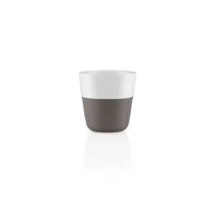 Sleva Set termohrnčekov na espresso Taupe 80 ml - 2 ks