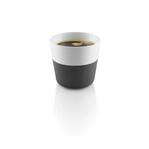 Set termohrnčekov na kávu Lungo Black 230 ml, 2 ks Víkendová Akce