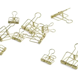 Kup Teď Set zlatých klipů Outline - 10 ks