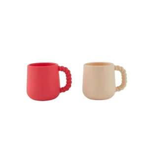 Pouze Dnes Silikónové hrnčeky Mellow Cherry Vanilla set 2 ks