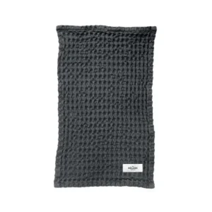 Expresní Doručení Vaflový uterák Dark Grey 40x25 cm