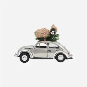 Značkový Vianočné autíčko Xmas Car Chrome