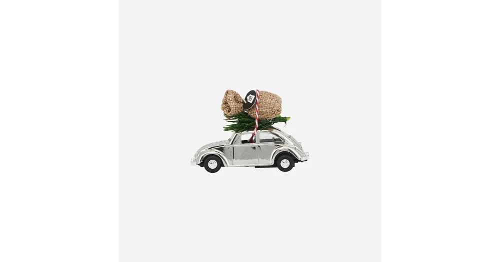 Vánoční autíčko Xmas Car Mini Chrome Výhodná Nabídka